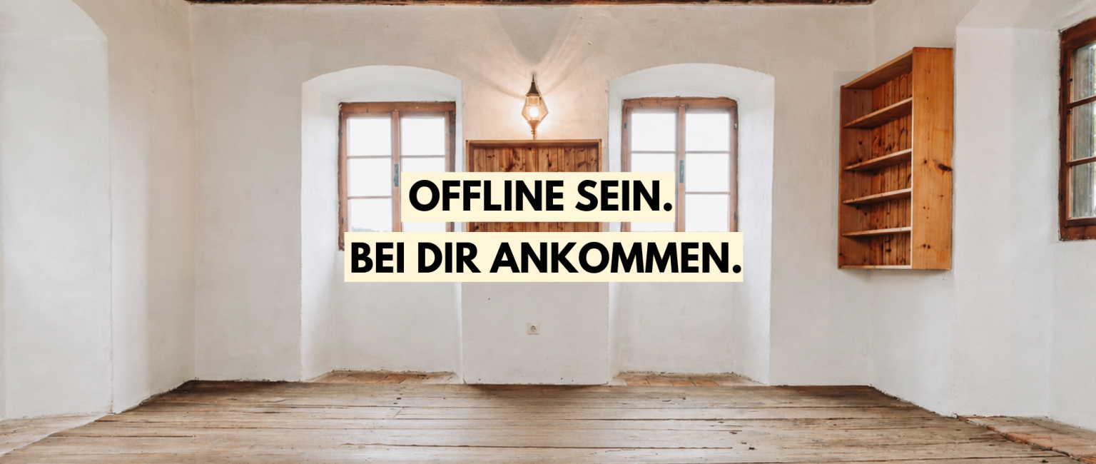 Offline Retreat im Schloss Drosendorf